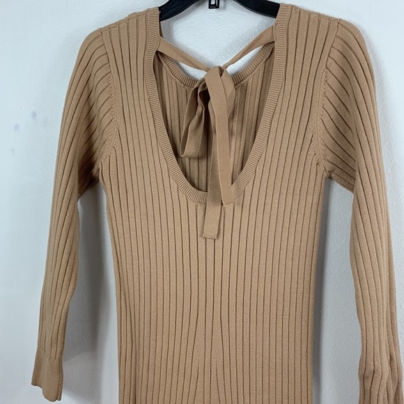 NWT WAYF x BFF Hollie Long Sleeve Sweater Dress S - Picture 9 of 9